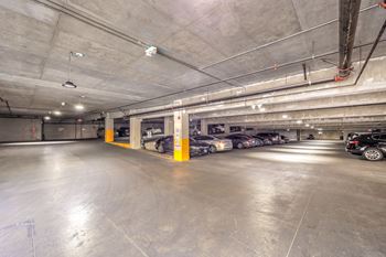 Interior garage parking